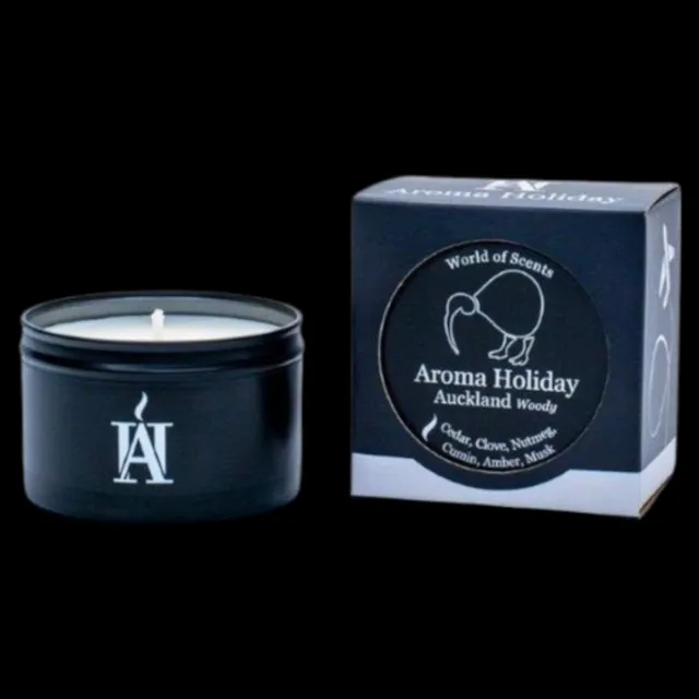 Luxury Auckland Travel Candle by Aroma Holiday