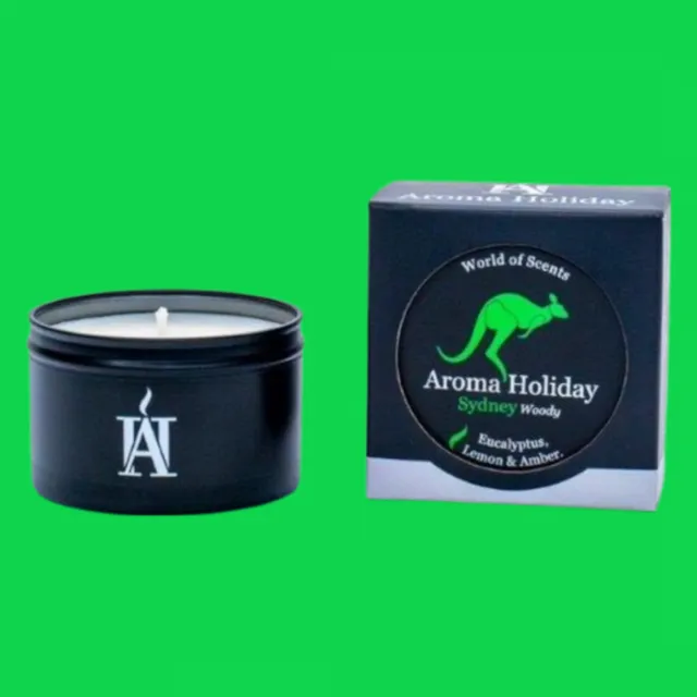 Luxury Sydney Travel Candle by Aroma Holiday