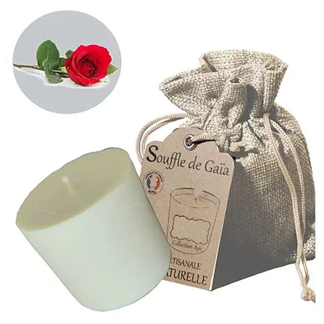 Passion rose scent wellness candle refill