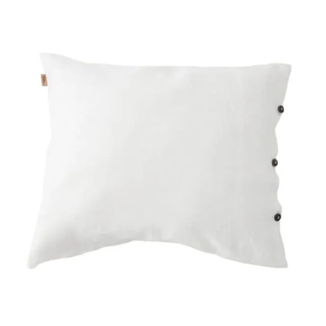 CARLA linen pillowcase - Natural White