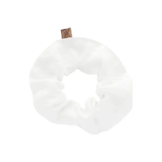 HELGA linen scrunchie - Natural white