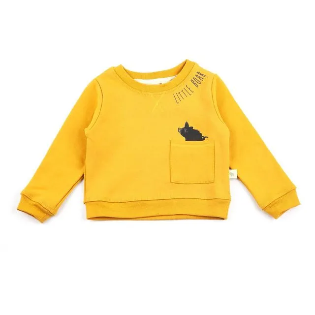 Sweater Marli kids top- Yellow Mellow