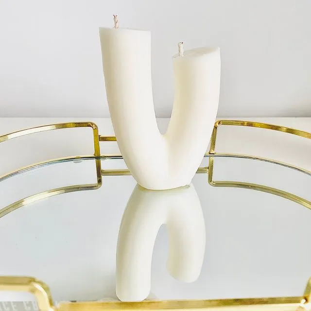 Wishbone Handmade Candle - Soy Wax