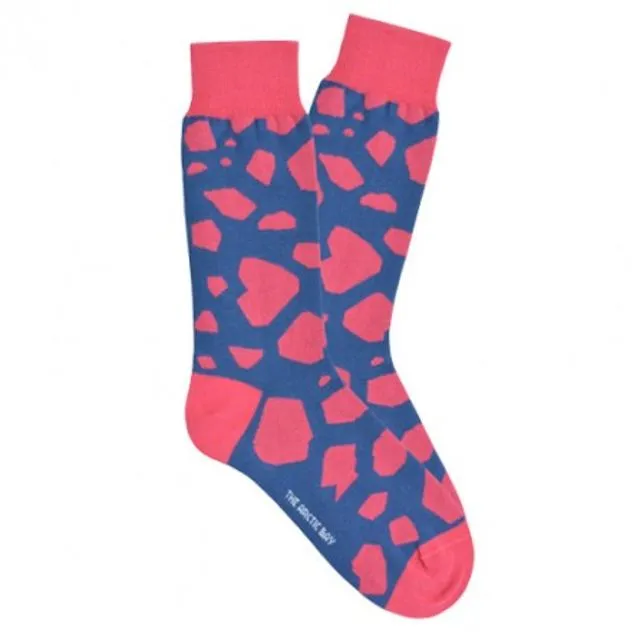 Arctic Melt Socks - Blue/Pink