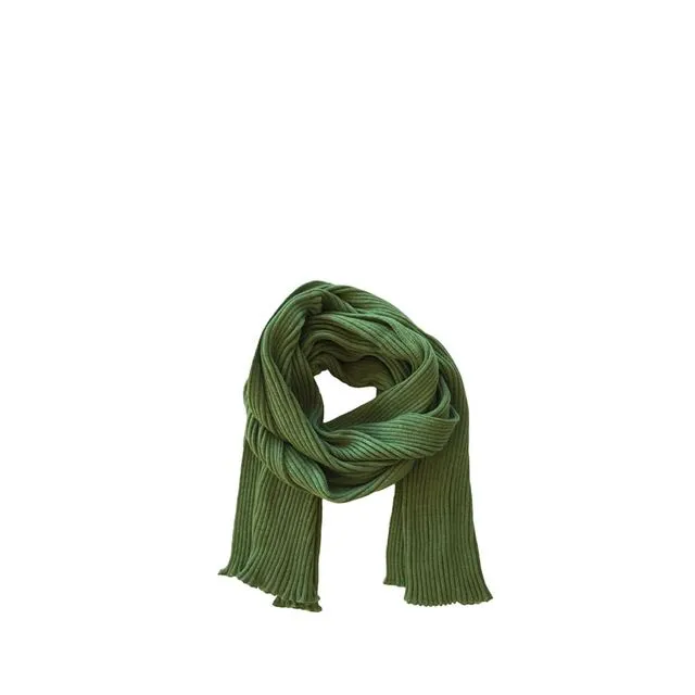 RibScarf - yellow/green