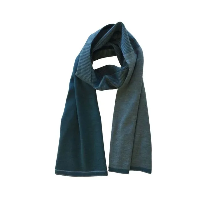 Ringlet scarf - petrol/ bluepetrol