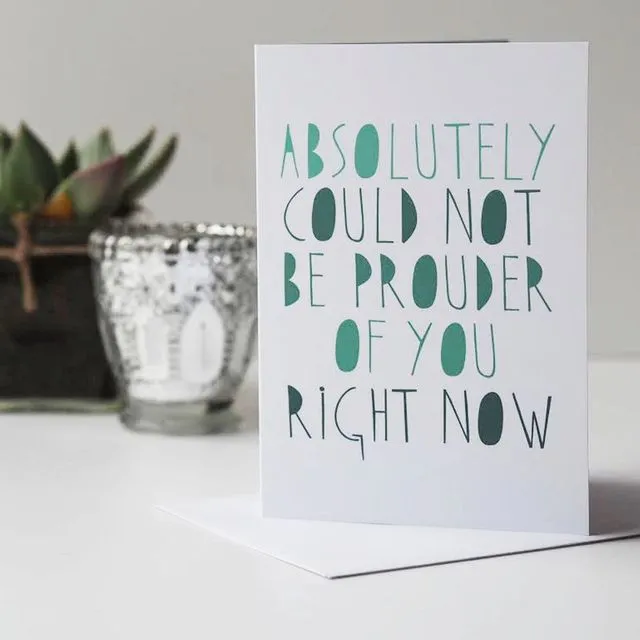 GRADUATION CARD - WELL DONE CARD - I'M PROUD OF YOU CARD - EXAM CONGRATULATIONS CARD - DRIVING TEST CARD - NEW JOB CARD - PACK OF 5