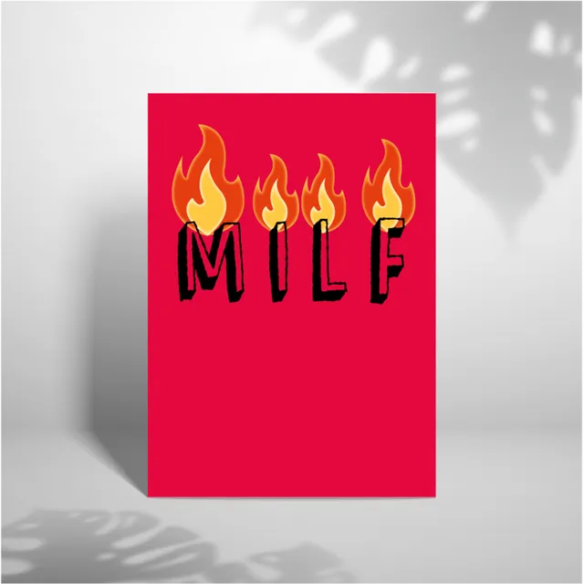 MILF - A5 Greeting Card