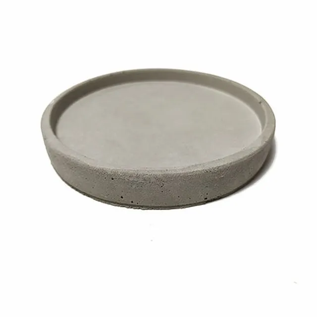 Runda Round Concrete Tray