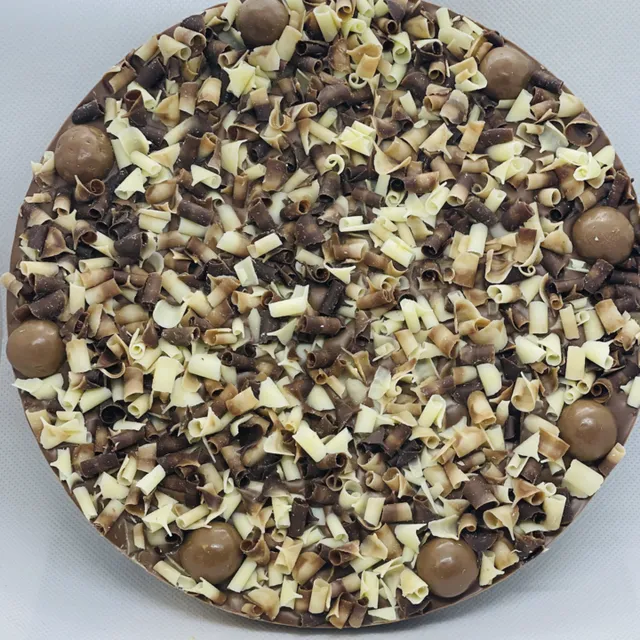 Marbleous Milk Chocolate Pizza, 300g - 10 Pack