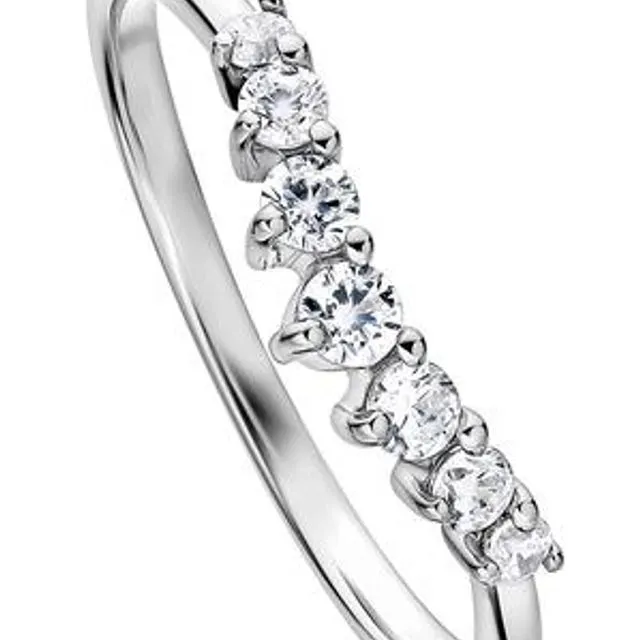 The Grace Ring - Created Brilliance 9ct White Gold