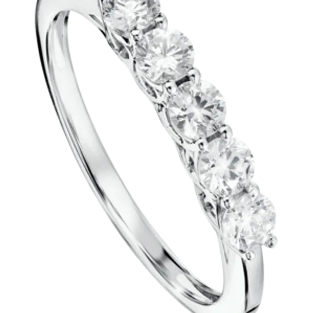 The Elsie Ring - Created Brilliance 9ct White Gold