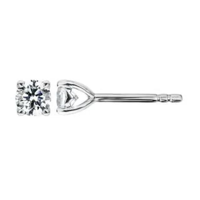 The Bonnie Earrings - Created Brilliance 9ct White Gold 0.25ct