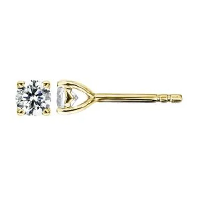 The Bonnie Earrings - Created Brilliance 9ct Yellow Gold 0.25ct
