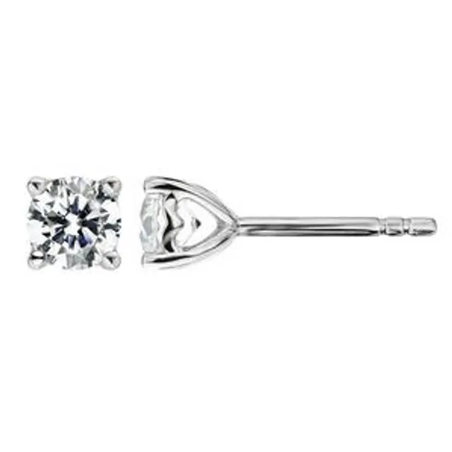 The Bonnie Earrings - Created Brilliance 9ct White Gold 0.50ct