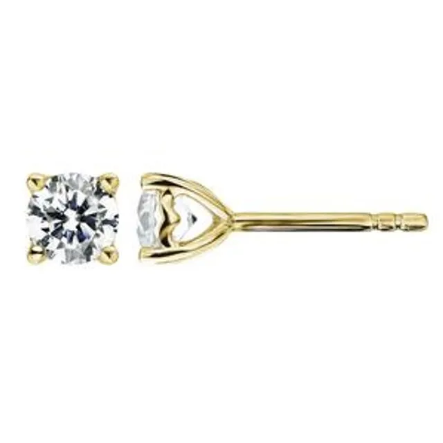 The Bonnie Earrings - Created Brilliance 9ct Yellow Gold 0.50ct