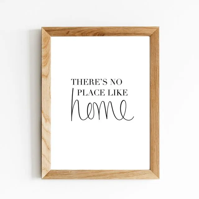 There's No Place Print
