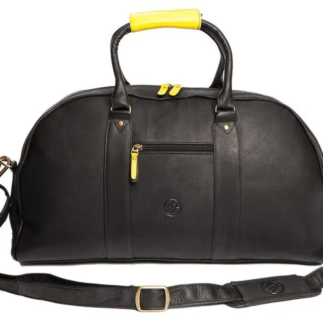 Duffle Bag - Black Yellow