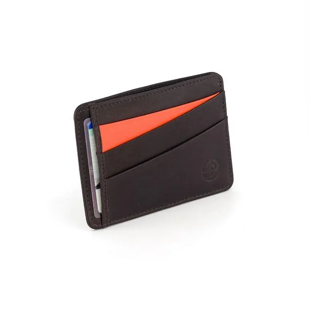 Big Slim Card Holder - Café Orange