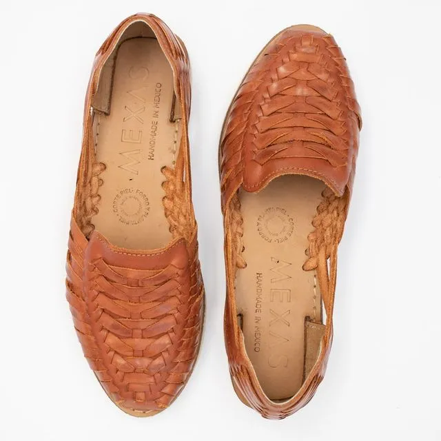 SAHUAYO 100% leather loafers