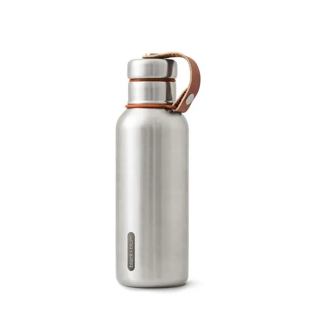 Insulated Water Bottle - Stainless Steel Leak Proof Water Bottle 500ml - Orange (Pack of 4)