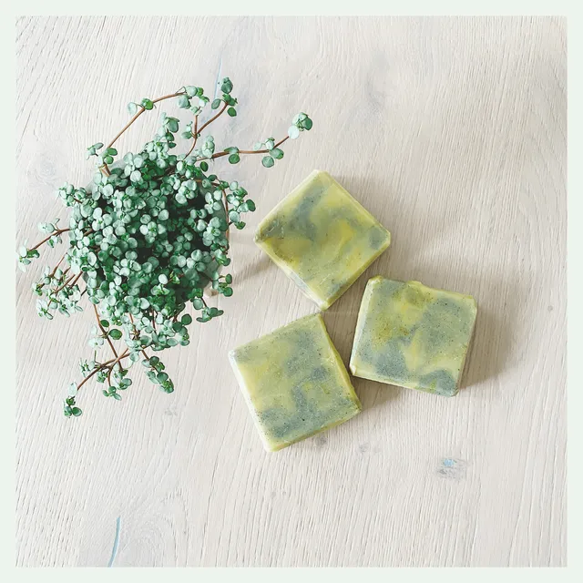 Herbal Shampoo Bar With Added Clay From The Dead Sea - 90G