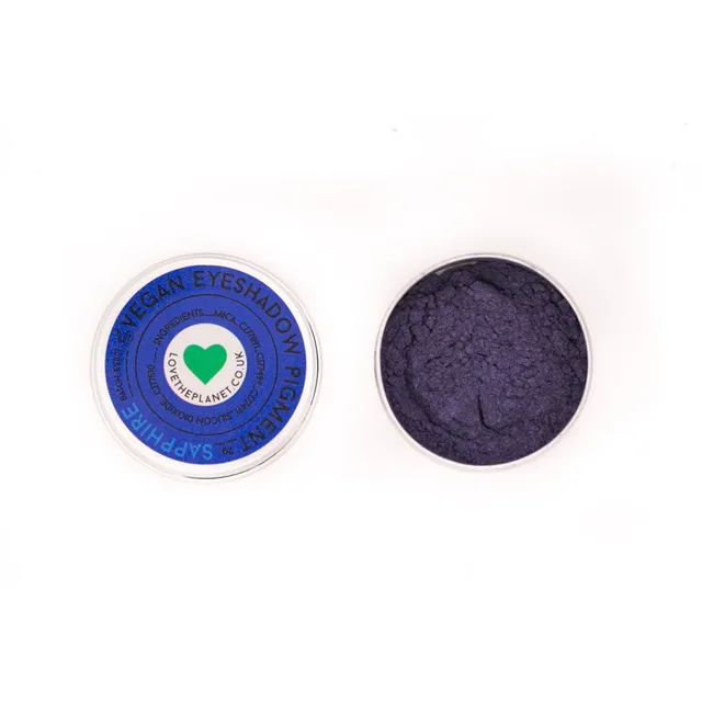 Vegan Mineral Eyeshadow - Sapphire - Refillable Tin (2g)