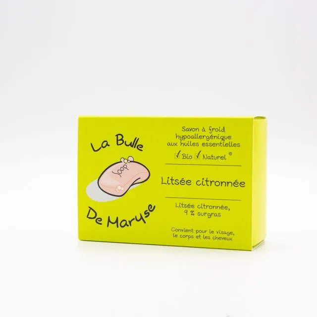 Solid Soap (100g) - Litsée citronée
