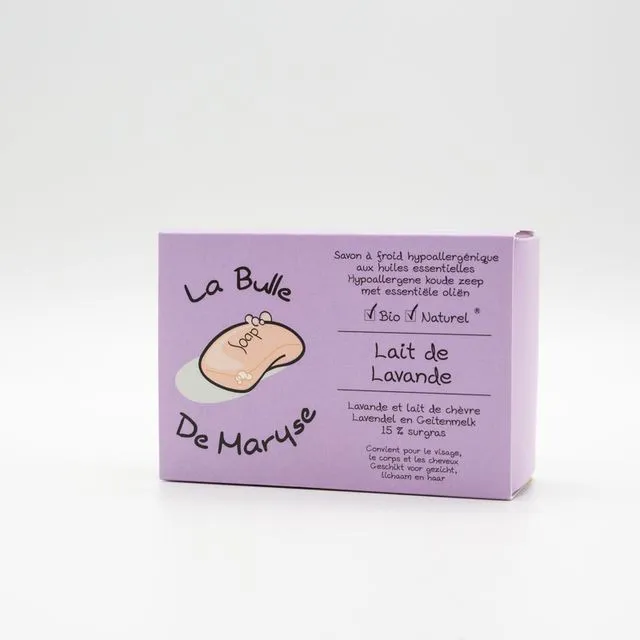 Solid Soap (100g) - Lavender milk