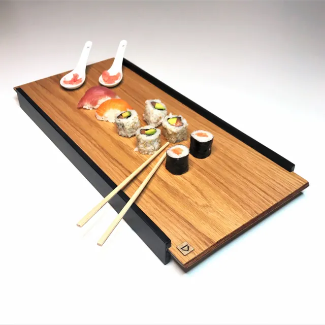 Wooden presentation tray