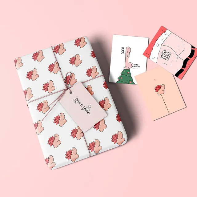Christmas collection - cards and wrapping paper bundle