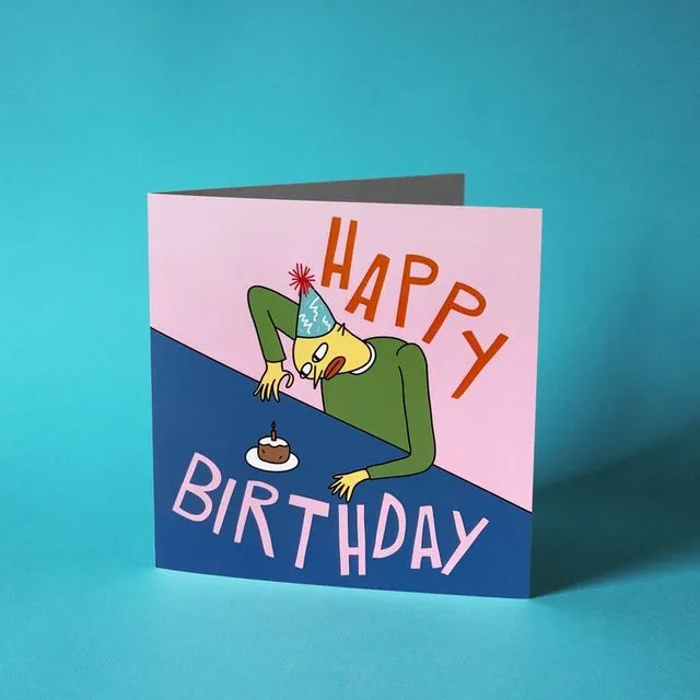 Lonely Birthday - Greeting Card