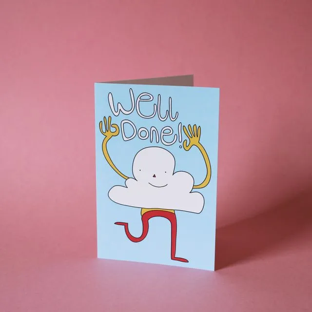 Well Done - A6 Greeting Card