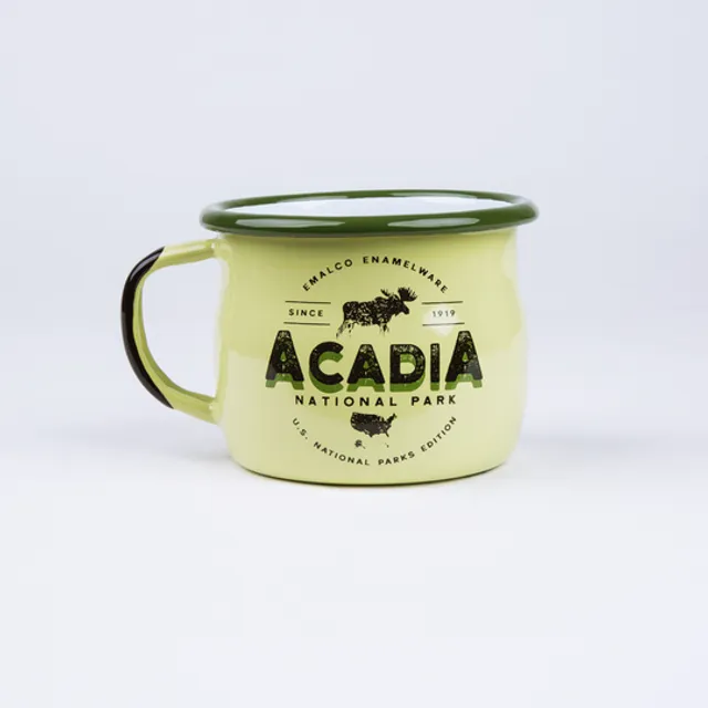 Acadia Enamel Coffee Mug | U.S. National Parks