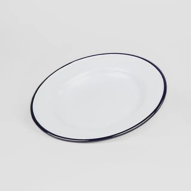 Enamel Dinner Plate | Plain