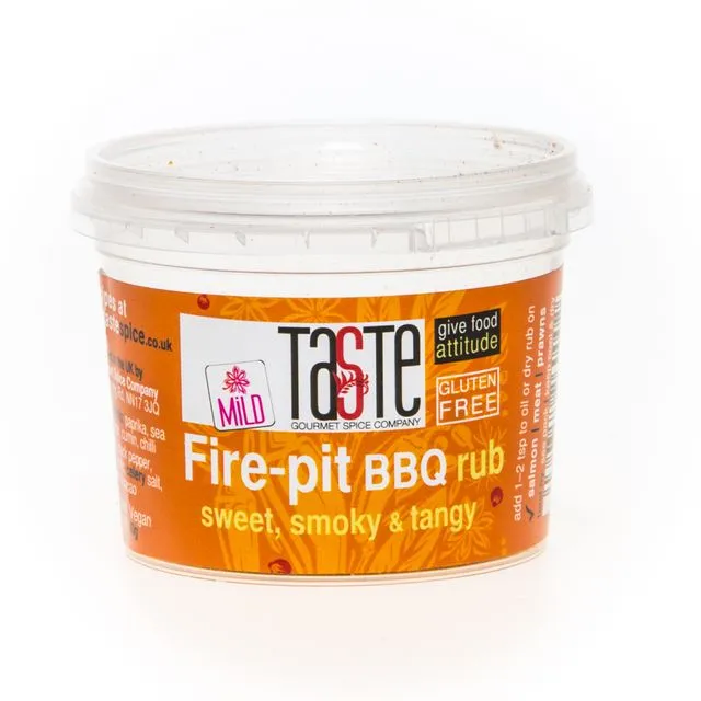 Fire-pit BBQ Rub (mild) 40g box of 12