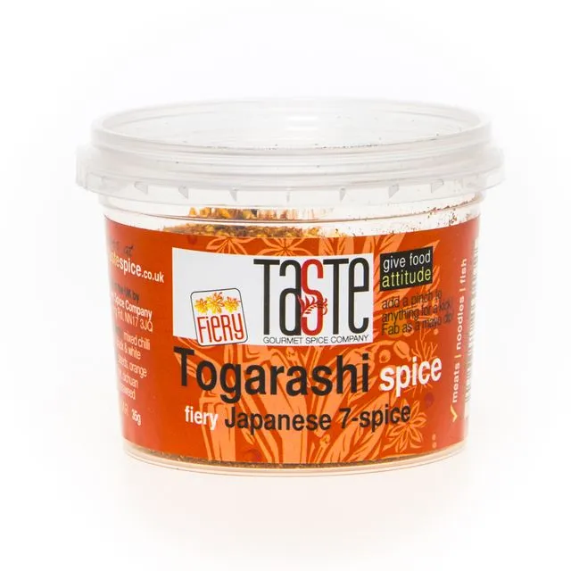 Togarashi Japanese 7-Spice (hot) 35g box of 12