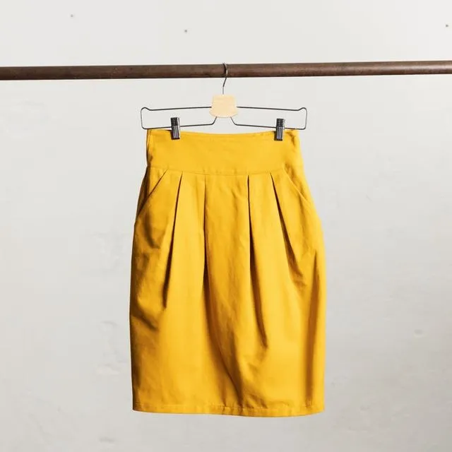 Alhelí Mustard Skirt
