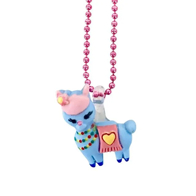 Pop Cutie Gacha Lhama Necklaces - Set of 12