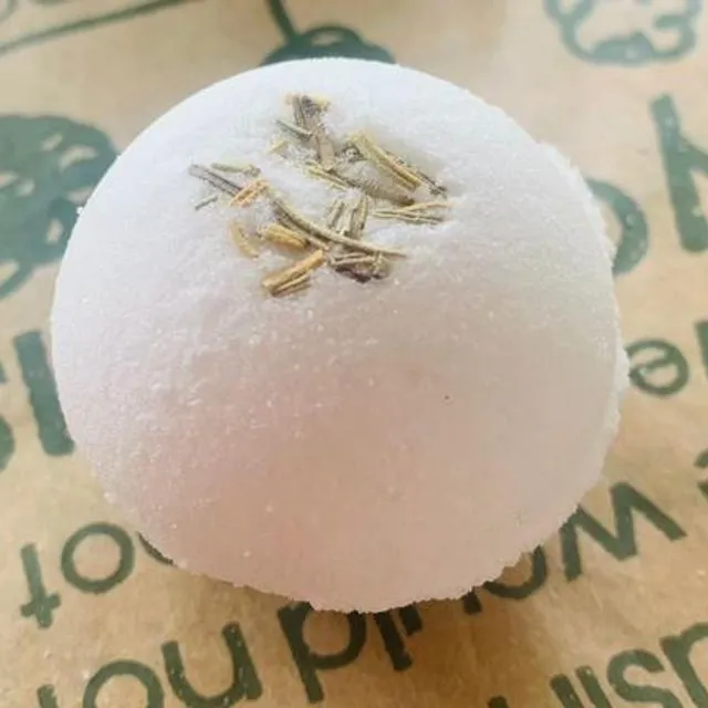 CEDARWOOD ATLAS BATH BOMB WITH ROSEMARY PACK OF 25 AT 60G