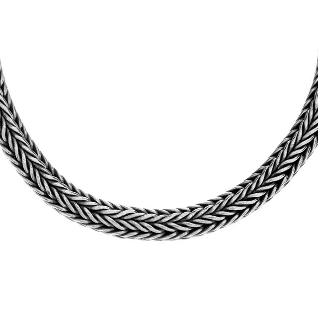 Bratan Silver Chain Necklace