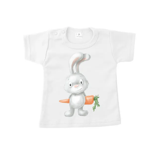 Rabbit flower t-shirt