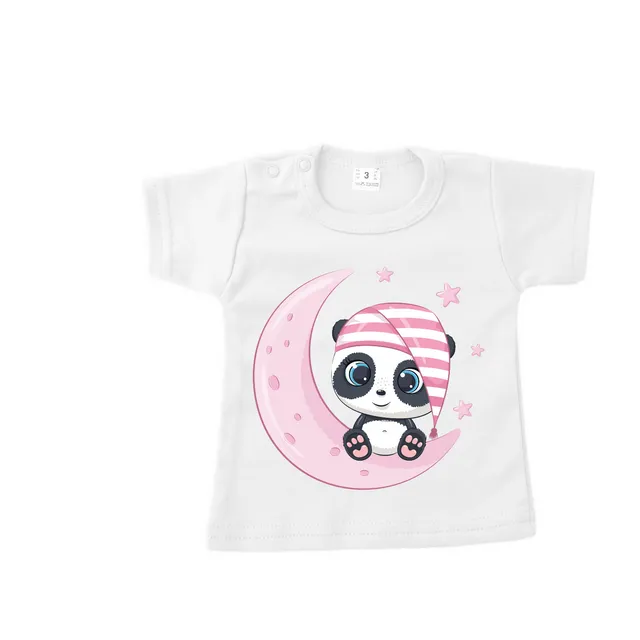 Panda moon t-shirt