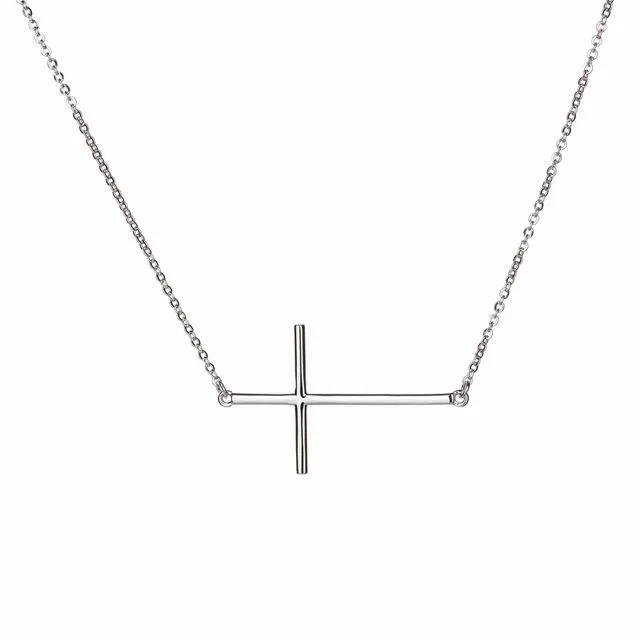 Kalini - Horizontal Cross - Necklace