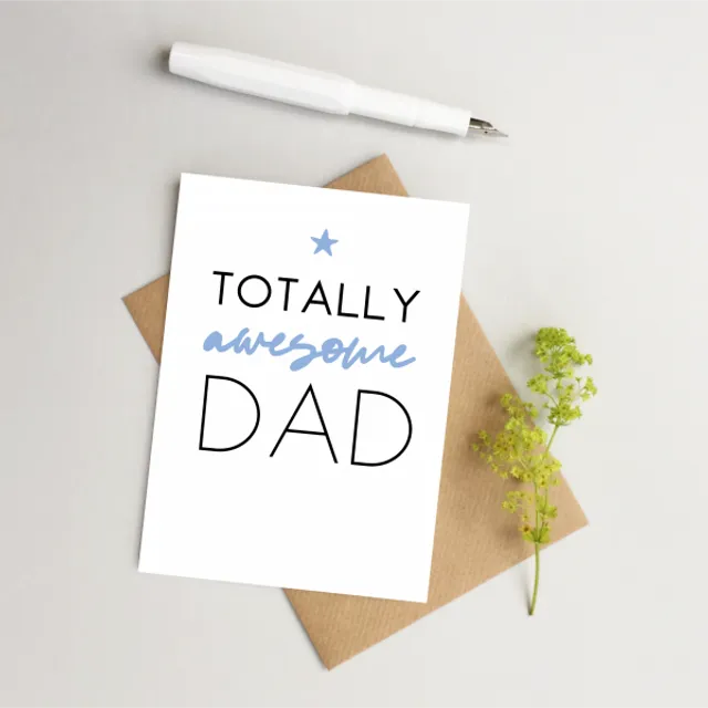 Awesome Dad Card (Pack of 6)