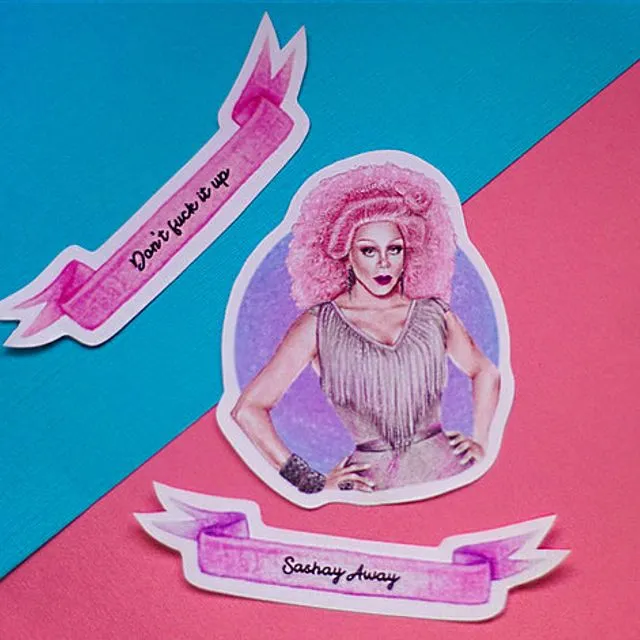 RuPaul's Drag Race Vinyl Sticker Set