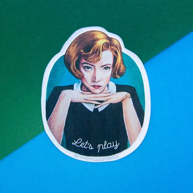 The Queen's Gambit Beth Harmon Sticker
