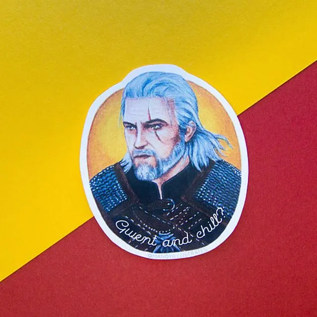 The Witcher Geralt Sticker