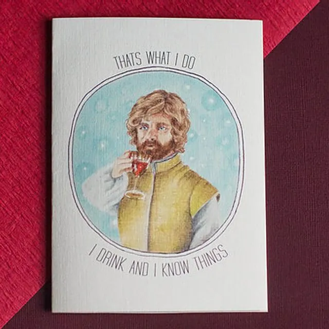 Game of Thrones Tyrion Lannister Card