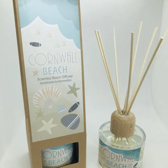 Beach (Rock Salt & Driftwood) Gift Boxed Scented Room Diffuser